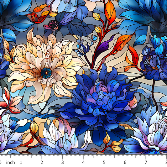 Stained Glass Floral